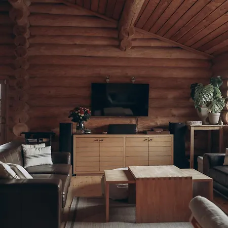 Fjordhygge - Authentic Wood Log Summerhouse Near Water, Fjord And Forest Jægerspris
