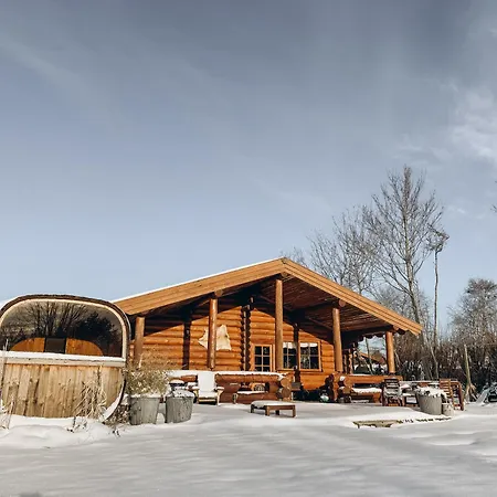 Дом отдыха Fjordhygge - Authentic Wood Log Summerhouse Near Water, Fjord And Forest Jaegerspris