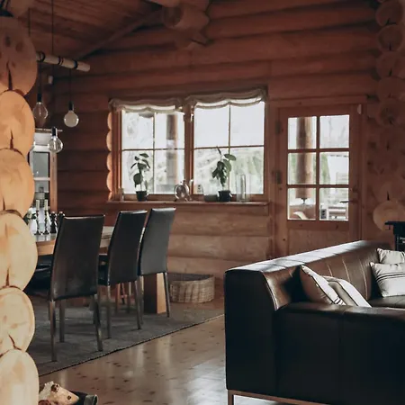 Fjordhygge - Authentic Wood Log Summerhouse Near Water, Fjord And Forest