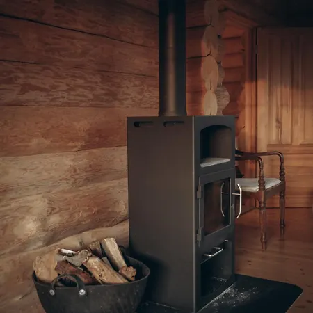 Fjordhygge - Authentic Wood Log Summerhouse Near Water, Fjord And Forest