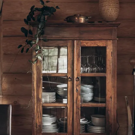 Сasa de vacaciones Fjordhygge - Authentic Wood Log Summerhouse Near Water, Fjord And Forest