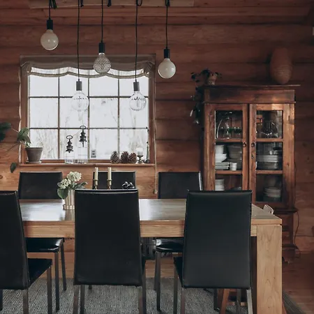 Сasa de vacaciones Fjordhygge - Authentic Wood Log Summerhouse Near Water, Fjord And Forest *